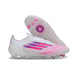 adidas F50 Elite Firm Ground Boots Ftwr White Lucid Pink