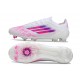adidas F50 Elite Firm Ground Boots Ftwr White Lucid Pink