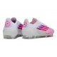 adidas F50 Elite Firm Ground Boots Ftwr White Lucid Pink