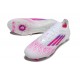 adidas F50 Elite Firm Ground Boots Ftwr White Lucid Pink