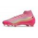 Nike Zoom Mercurial Superfly X Elite FG Shoes AM 95 Pink