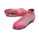 Nike Zoom Mercurial Superfly X Elite FG Shoes AM 95 Pink