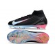 Nike Zoom Mercurial Superfly X Elite FG Shoes Black Blue Pink
