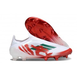 adidas F50 Elite LL FG Boot White Red Green
