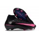 Nike Zoom Mercurial Superfly X Elite FG Shoes Black Pink