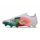 adidas F50 Elite LL FG Boot White Pink Green Gold