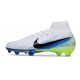 Nike Zoom Mercurial Superfly X Elite FG Shoes White Black Blue