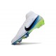 Nike Zoom Mercurial Superfly X Elite FG Shoes White Black Blue