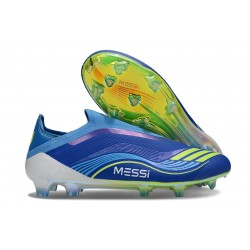 adidas F50 Elite LL FG X MESSI Team Royal Blue Solar Yellow Semi Blue Burst