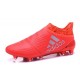 Top adidas X 16+ Purechaos FG Football Cleats Orange Silver