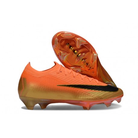 Nike Mercurial Vapor XVI Elite Firm Ground Orange Black Golden