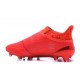 Top adidas X 16+ Purechaos FG Football Cleats Orange Silver