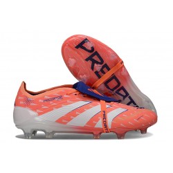 adidas Predator Elite Foldover Tongue FG Signal Coral Ftwr White Beam Orange