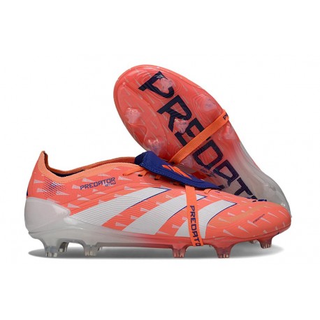 adidas Predator Elite Foldover Tongue FG Signal Coral Ftwr White Beam Orange