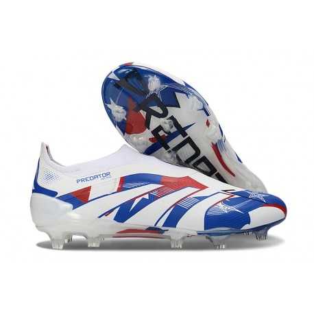 adidas Predator 25 Elite LL FG White Blue Red