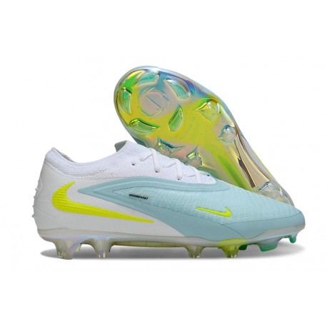 Nike Phantom 6 Low Cut Elite FG Cleat Blue White Volt