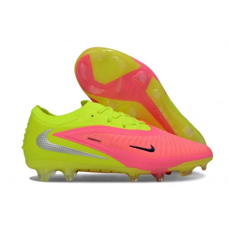 Nike Phantom 6 Low Elite FG Football Boot Pink Limelight 