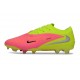 Nike Phantom 6 Low Elite FG Football Boot Pink Limelight 