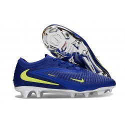 Nike Phantom 6 Low Elite FG Football Boot Blue Yellow