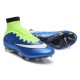Nike Mercurial Superfly Iv Ronaldo CR7 FG Soccer Shoes Blue Lagoon White Volt