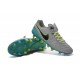 New 2016 Nike Tiempo Legend 6 FG Leather Football Cleats White Blue Black