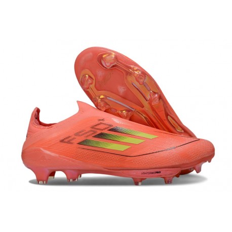 adidas F50 + FG LL Soccer Cleat Red Yellow