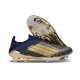 adidas F50 + FG LL Soccer Cleat Black Golden