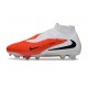 Nike Phantom 6 High Elite FG Cleat Crimson Black White