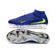 Nike Phantom 6 High Elite FG Cleat Blue Yellow