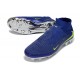 Nike Phantom 6 High Elite FG Cleat Blue Yellow