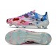 adidas F50 Elite Firm Ground Boots White Pink Blue