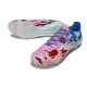 adidas F50 Elite Firm Ground Boots White Pink Blue