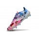 adidas F50 Elite Firm Ground Boots White Pink Blue