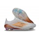 adidas F50 Elite Firm Ground Boots White Gold