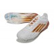 adidas F50 Elite Firm Ground Boots White Gold
