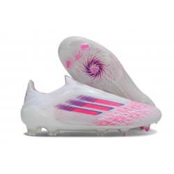 adidas F50 Elite LL FG Boot Ftwr White Lucid Pink