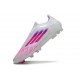 adidas F50 Elite LL FG Boot Ftwr White Lucid Pink