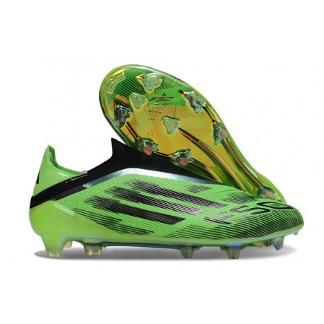 adidas F50 Elite LL FG Boot Green Black