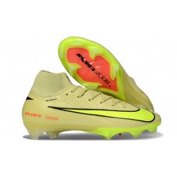 Nike Zoom Mercurial Superfly X Elite FG Shoes Limelight Volt Hyper Crimson