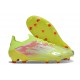 adidas F50 Elite Firm Ground Boots Solar Yellow Red Silver
