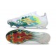 adidas F50 Elite Firm Ground Boots White Green Golden