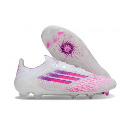 adidas F50 Elite Firm Ground Boots Ftwr White Lucid Pink