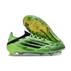 adidas F50 Elite Firm Ground Boots Green Black