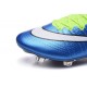 Nike Mercurial Superfly Iv Ronaldo CR7 FG Soccer Shoes Blue Lagoon White Volt