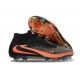 Nike Phantom 6 High Elite FG Cleat Black Orange