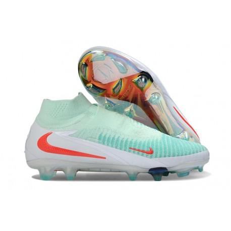 Nike Phantom 6 High Elite FG Cleat Green Red
