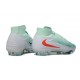 Nike Phantom 6 High Elite FG Cleat Green Red