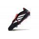 adidas Predator 26 Elite Tongue FG Boots Core Black White Vivid Red