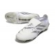 adidas Predator 26 Elite Tongue FG Boots White Silver