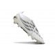 adidas Predator 26 Elite Tongue FG Boots White Silver